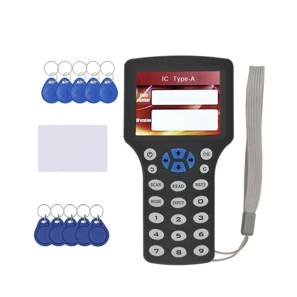 Premium Maxbell RFID Duplicator UID Decoder LCD Screen DuplicatorCUID White ID Cards Easy-to-Use