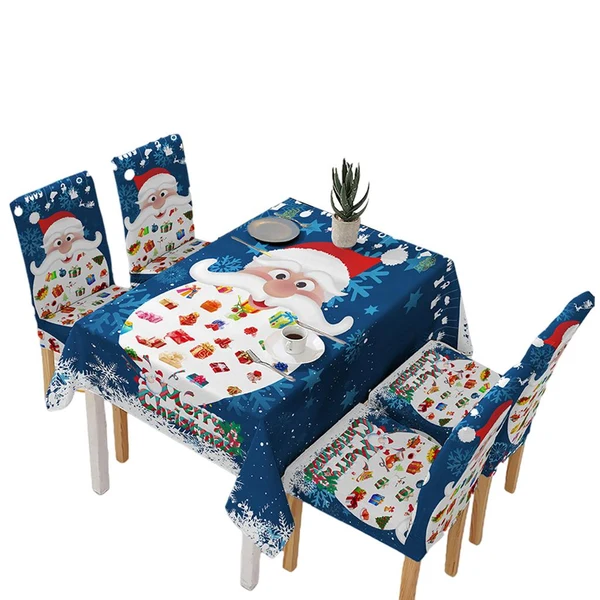 Carefully Designed Maxbell Christmas Table Cover Christmas Decoration for Dinner Home Anniversary A Convenient