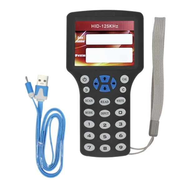 High-Performance Maxbell RFID Duplicator UID Decoder LCD Screen DuplicatorCard Reader User-Friendly