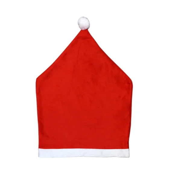 Sophisticated Maxbell Christmas Chair Back Cover Red Gifts Novelty for Xmas Party Dinner single package Superior