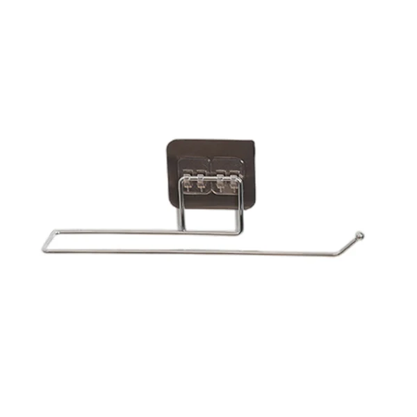 Contemporary Maxbell Punch- Toilet Paper Holder Self Adhesive Rack Wall Mounted Kitchen Responsible