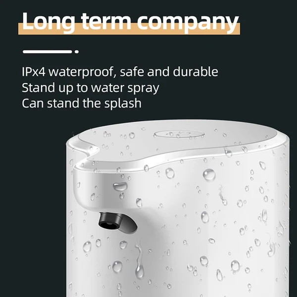 Dependable Maxbell Soap Dispenser Foam Electric Rechargable Touchless Sanitizer for Kitchen Organic