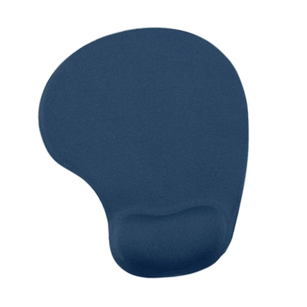 Trendy Maxbell Mouse Pad Non-slip Mat Wrist Rest Rubber for Office Home Desk Computer Dark blue Breathable