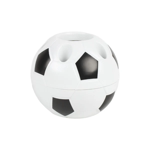 Clean Maxbell Pen Holder Pen Organizer Holder Office Soccer Shape Pencil Storage Box Black Pure