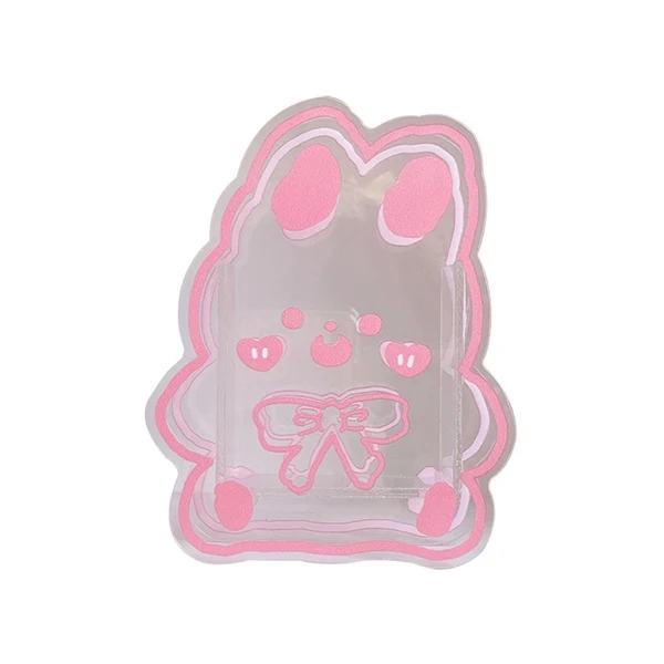 Relaxed Maxbell Cute Clear Pen and Pencil Holder Stand School Stationery Acrylic for Desk Rabbit B Casual