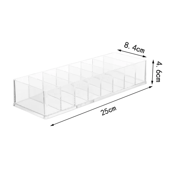 Certified Maxbell Electronic Organizer Box Japanese Style Dustproof for Data Cable Student 25X8X4.5cm Solid