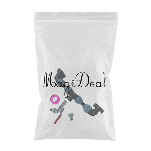 Classic Maxbell IBC Tank Adapter Drain Tap With1 Tube And 2 Curved Connectors Fittings B Reusable