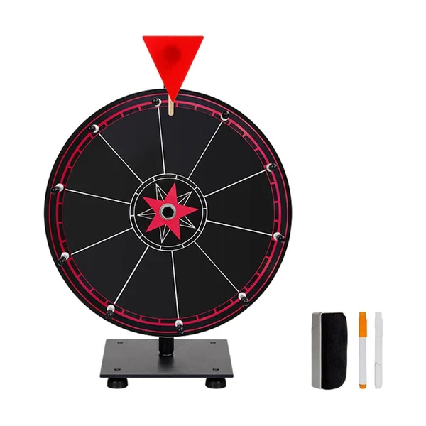 Refined Maxbell 12 Spinning Prize Wheel Fortune Spin Game for Trade Shows 10 Black Slots Luxury