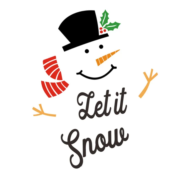 Advanced Maxbell Snowman Refrigerator Sticker Expression Waterproof Christmas Decor CT033 Proven