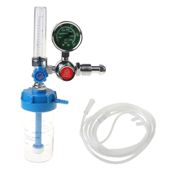 Fashionable Maxbell Oxygen Cylinder Regulator Flowmeter Gas Flow Meter Inhalator for Healthcare Eco-Friendly