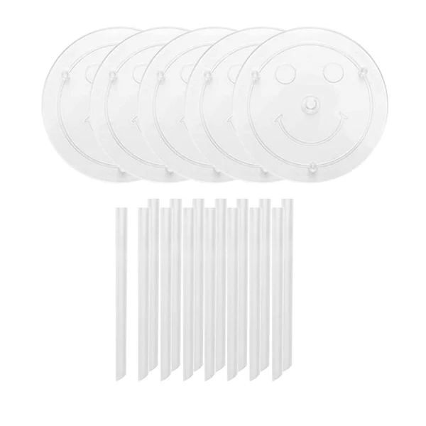 Smart Maxbell Multi-Layer Cake Support Set White Tools for Cake Baking Diamete 7.87inch Relaxed