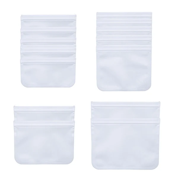 Specialty Maxbell Reusable PEVA Food Storage Bags Resealable for Meat Veggies Foods zing Ste B Powerful