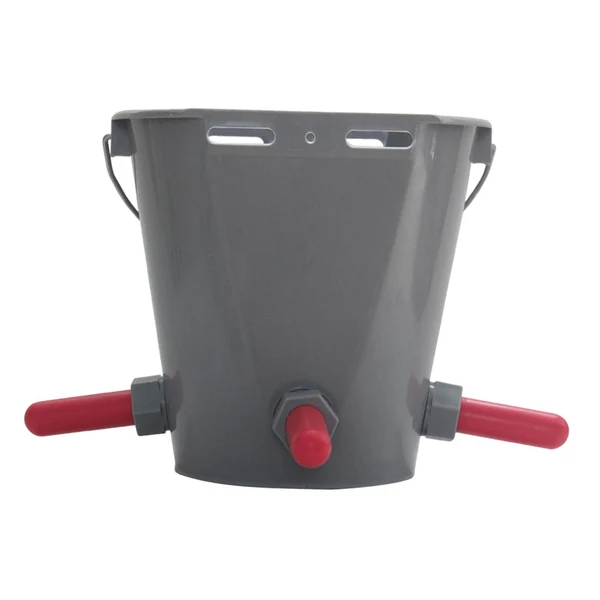 Durable Maxbell Lamb Milk Bottle Calf Feed Bucket with Nipples for Goat Sheep 8L 3 iNipples Effective
