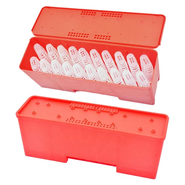 Smooth Maxbell Queen Marker Plastic Cage Bee Catcher Beekeeping Beekeeper Tool Equipment A Casual