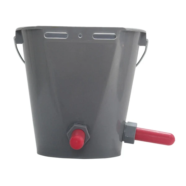Efficient Maxbell Lamb Milk Bottle Calf Feed Bucket with Nipples for Goat Sheep 8L 2 Nipples Elite