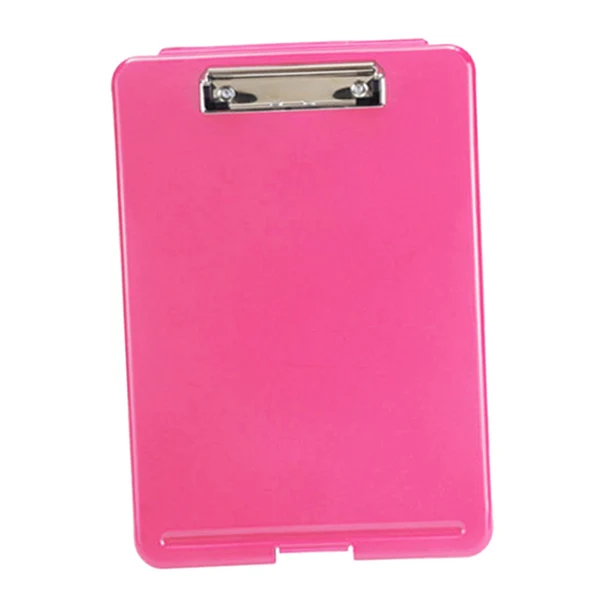 Verified Maxbell Plastic A4 File Box Document Folder Writing Pad Box Organizer Supply Red Official