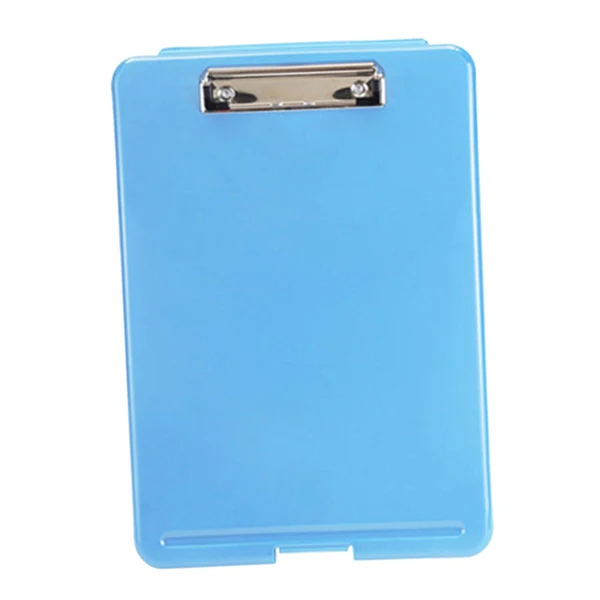 User-Friendly Maxbell Plastic A4 File Box Document Folder Writing Pad Box Organizer Supply Blue B Genuine