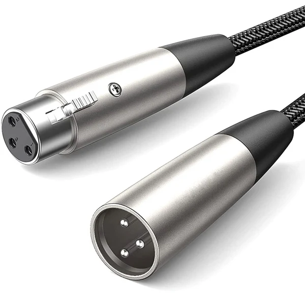Comfortable Maxbell XLR Microphone Cable XLR Wire for Microphone Amplifier Studio Recording 2m Expertly Made