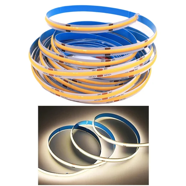 Reusable Maxbell COB LED Strip Light High Density Flexible Light Bar for Indoor Decor 4000K Next-Generation