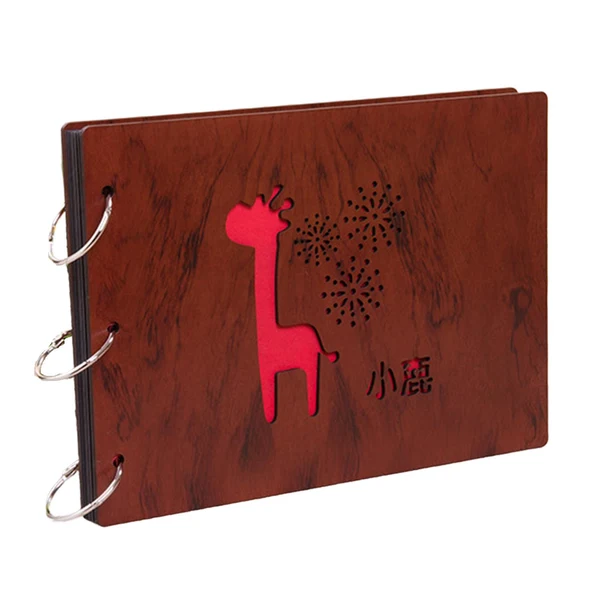 Fast Maxbell Memory Album Guest Book Photo Book for Anniversary Decor Deer Comfortable