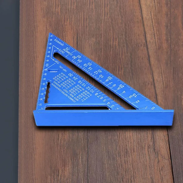 Smooth Maxbell Triangle Ruler Triangle Ruler Angle Ruler Protractor for DIY Woodworking 7 inch Comfortable