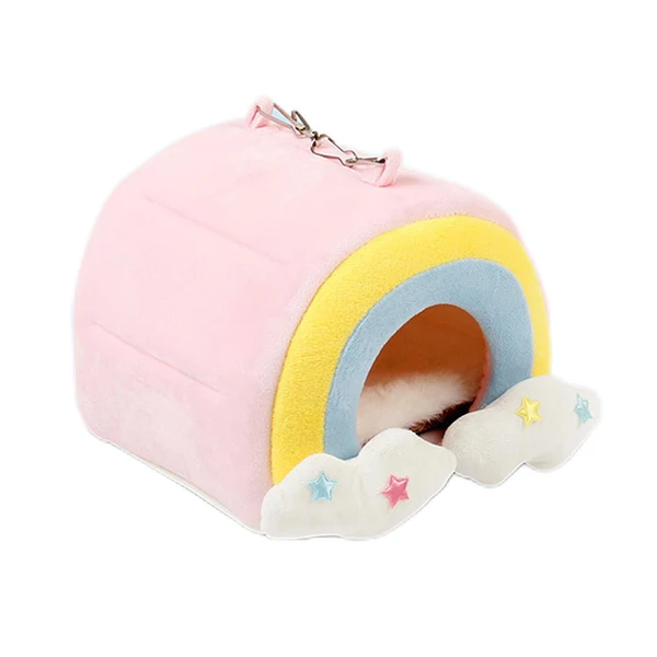 Professional Maxbell Rabbit Hamster House Bed Small Animal Warm Cage Nest Hamster Accessories Reusable