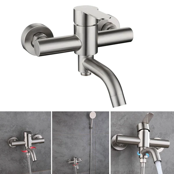 High-Performance Maxbell Shower Mixer Faucet Install Range 13-17cm Surface Brushed Bathroom System Green