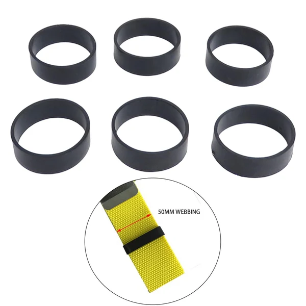 Detailed Maxbell 6x Rubber Fixing Band for Backplate Strap Dive Weight Belt Underwater Tank Smooth