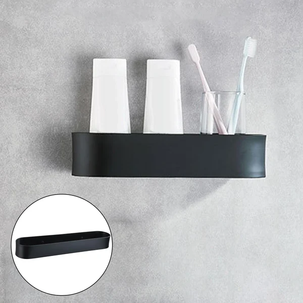 Specialty Maxbell Foating Shelves Wall Shelf Adhesive Display for Bathroom 38.5x9.5x6cm Functional