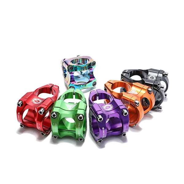 Excellent Maxbell 31.8mm 35mm Bike Stem Bicycle Short Stem 28.6mm for Mountain Road purple Flexible