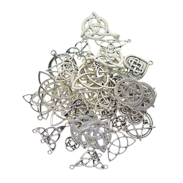 Enhanced Maxbell 48Pcs Celtic Knot Charms Connector DIY Pendants Earrings for Jewelry Making Convenient