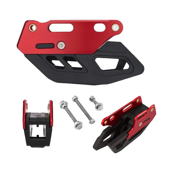 Efficient Maxbell Chain Guide Guard Parts Protective Aluminium Alloy Rubber red Carefully Designed
