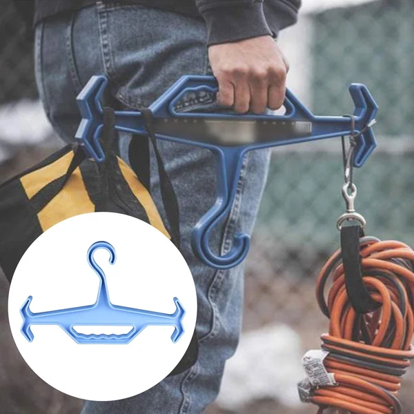 Reusable Maxbell Heavy Duty Coat Hanger Non Slip Diving Suit Hanger Durable Plastic Portable Blue Selected