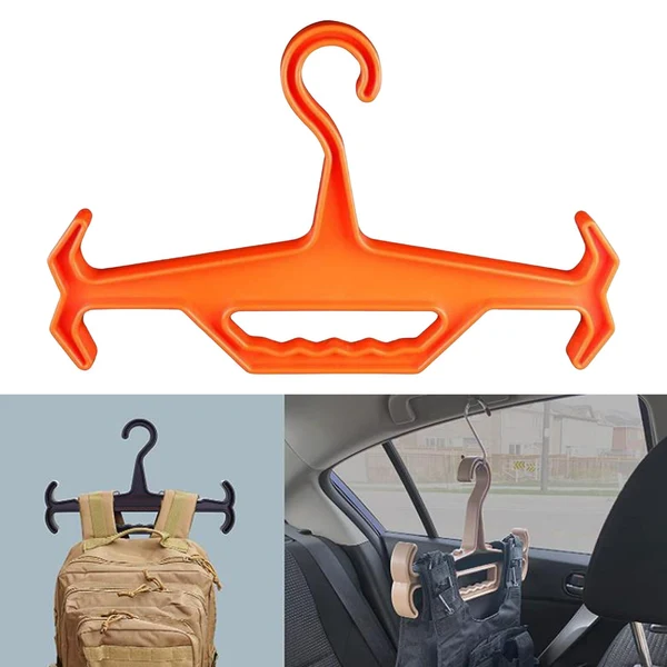 Flexible Maxbell Heavy Duty Coat Hanger Non Slip Diving Suit Hanger Durable Plastic Portable Orange Traditional