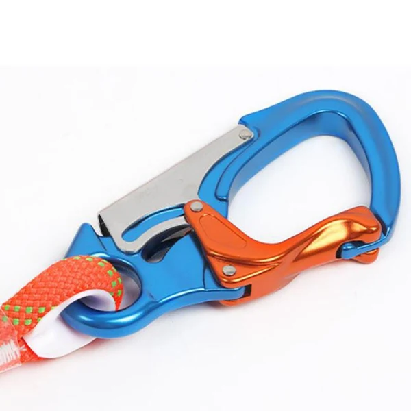 Versatile Maxbell Positioning Lanyard with Rope Grab Adjustable 16 ft for Safety With Lock