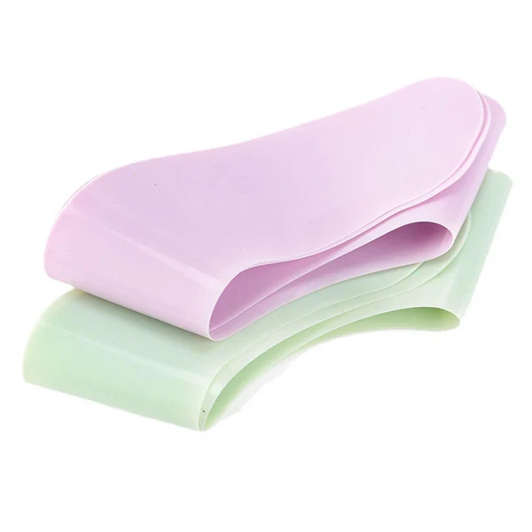 Certified Maxbell Professional Hair Cutting Collar Silicone Neck Wrap for Hair Dyeing Purple Natural