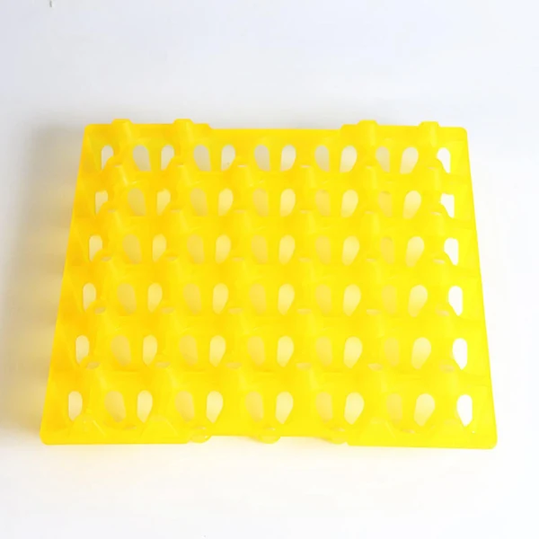 Innovative Maxbell Farm Egg Container Long Distance Transport Breathable Plastic Egg Holder Yellow Modern