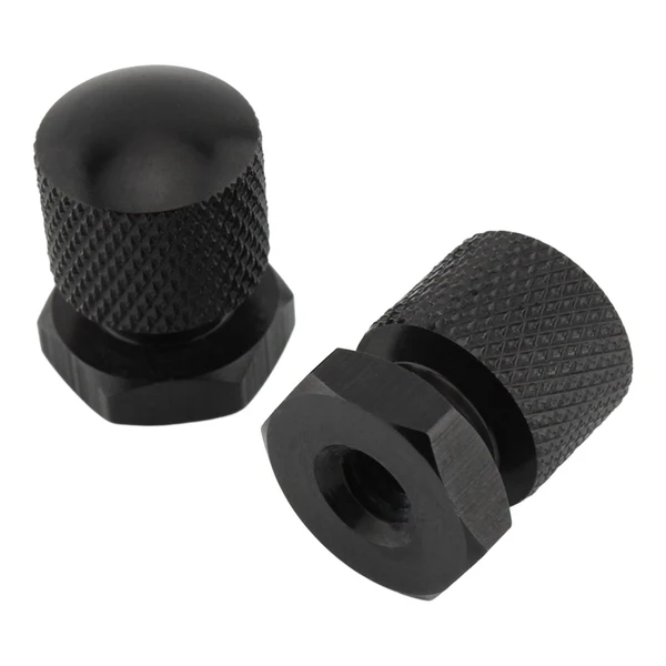 Pure Maxbell 1 Pair Solo Seat Nuts Dual Holes for Harley Road Glide 2018-2022 Black Selected