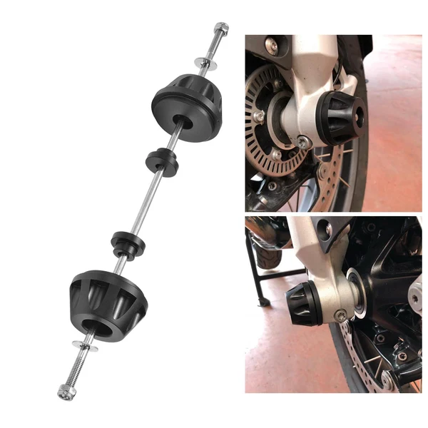 Environmentally Friendly Maxbell Front Wheel Axle Fork Crash Sliders Protectors for BMW R Nine T 14-16 Superior