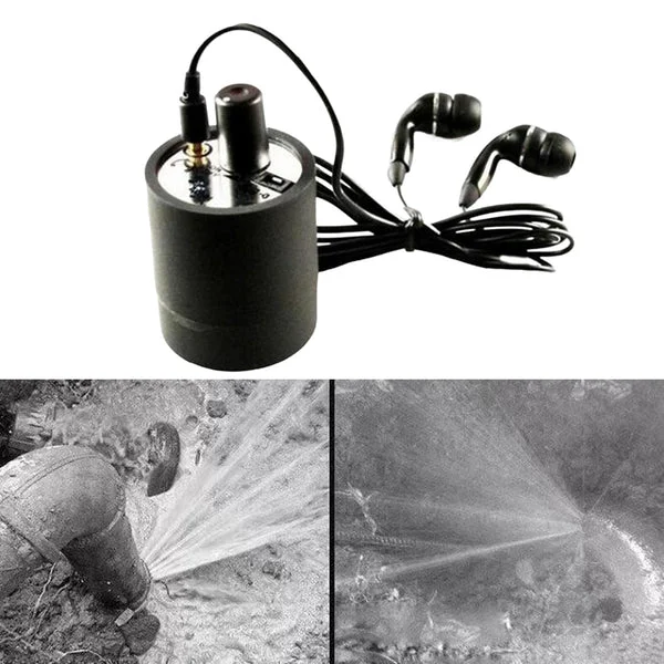 Enhanced Maxbell Through Wall Microphone Built in Battery Water Leakage Hearing Detector Durable