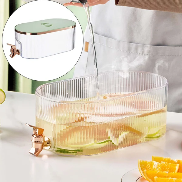 Fast Maxbell Iced Beverage Dispensers Shatterproof Beer Dispenser for Home Light Green Breathable