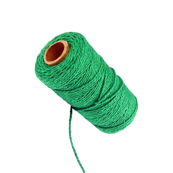 Enhanced Maxbell Twisted Cotton Rope Soft Bag String Beading Braided Rope Craft Dark Green Professional