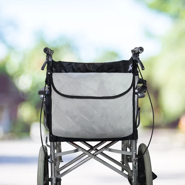Elite Maxbell Wheelchair Bag Storage Pouch Tote for Travel Rollator Seniors Grey Outstanding