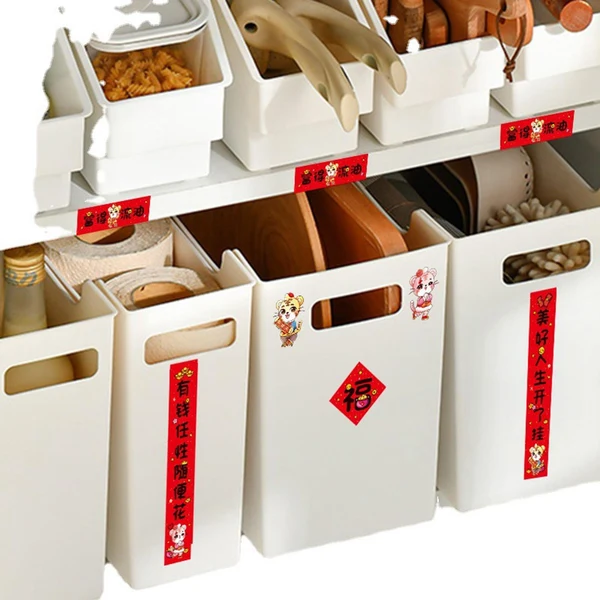 Sustainable Maxbell Chinese New Year Couplets Fu Sticker Wall Switch Home Super Long-Lasting