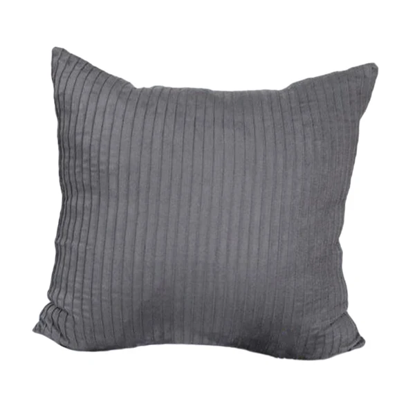 Selected Maxbell Suede Square Throw Pillow Case Sofa Bed Waist Cushion Cover Gray 50cm Powerful