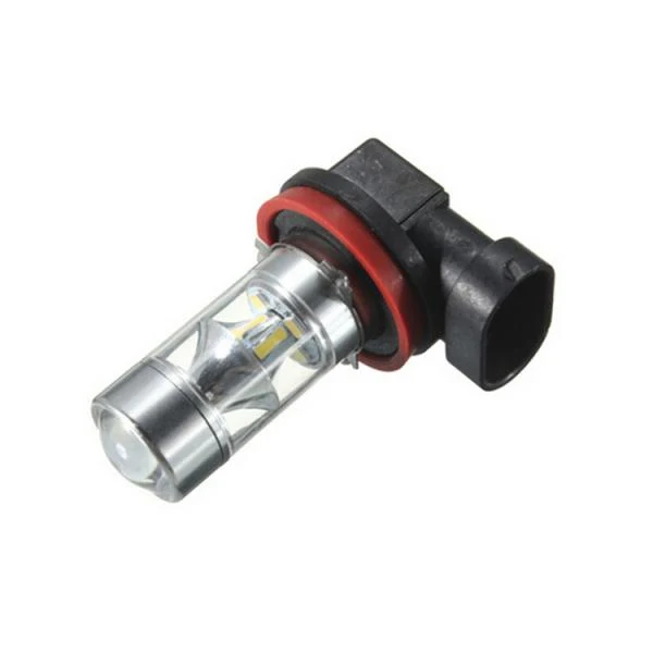 Practical Maxbell Pack of 2 H8 H11 Universal LED Brake Parking Fog Light for Car Auto Vehicle White Consistent