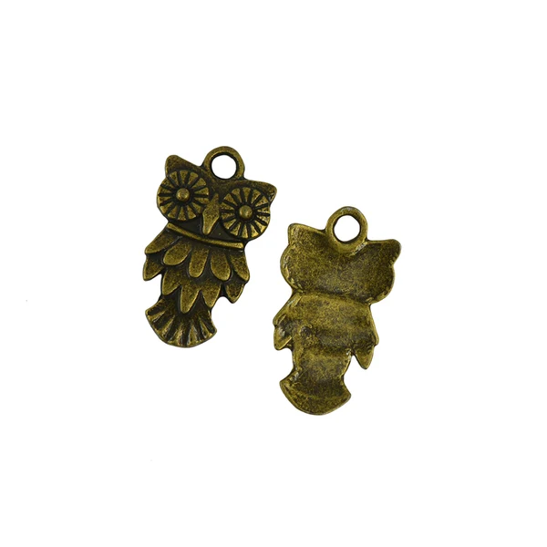 Convenient Maxbell 50 Pcs Vintage Punk Owl Bird Charms Pendants Jewelry DIY Findings Crafts Unique