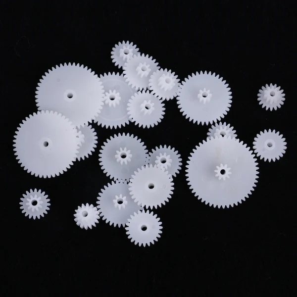 User-Friendly Maxbell 19 Type Plastic Crown Gear Single Double Reduction Gear Worm Gear Functional
