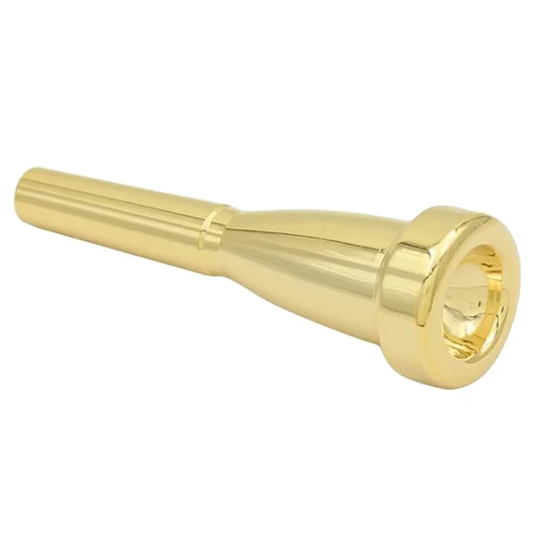 Consistent Maxbell Universal 5C Size Rich Tone Trumpet Mouthpiece Golden Plated for Yamaha Bach Trumpet Artisan
