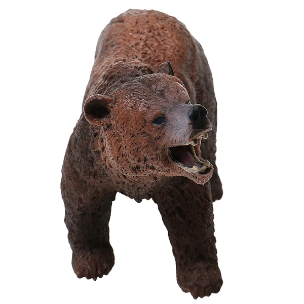 Quality Maxbell Simulation Brown Bear Model Figure Kids Toy Story Telling Teaching Props Convenient